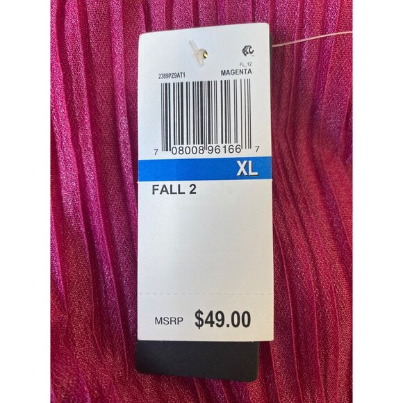 City Studios Women’s Juniors' Flutter Sleeve Crinkle Pleat Mini Dress XL NWT - Picture 5 of 6